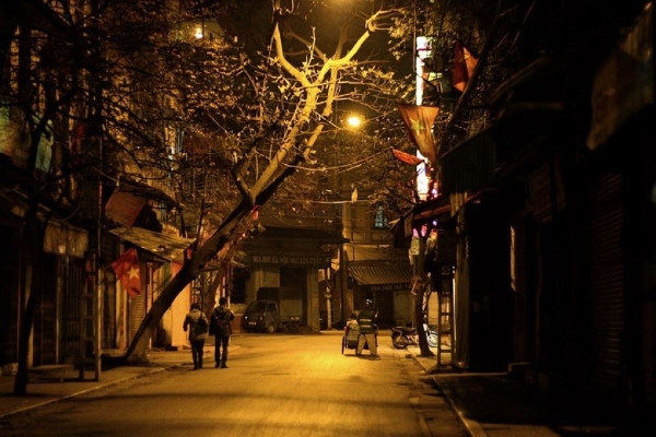 Hà Nội đêm mùa đông