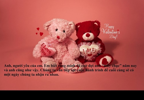 Lời chúc Valentine hay ý nghĩa nhất tặng người yêu bằng hình ảnh