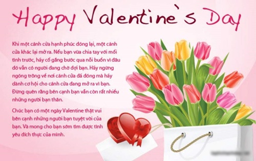 Lời chúc Valentine hay ý nghĩa nhất tặng người yêu bằng hình ảnh