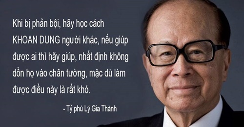 Lý Gia Thành là ai - Những bài học kinh nghiệm từ Lý Gia Thành