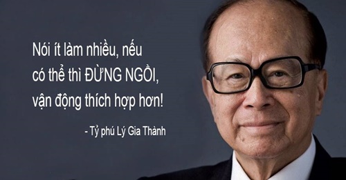 Lý Gia Thành là ai - Những bài học kinh nghiệm từ Lý Gia Thành