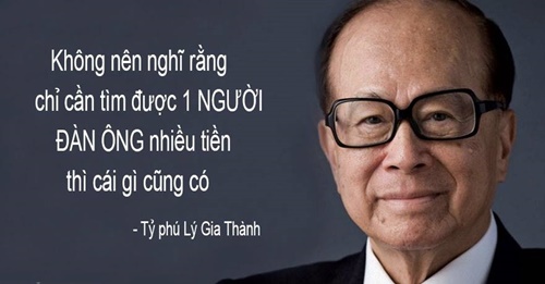 Lý Gia Thành là ai - Những bài học kinh nghiệm từ Lý Gia Thành
