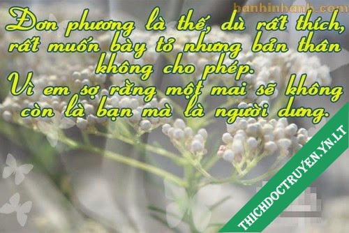 Những câu nói hay về tình yêu buồn và nỗi nhớ da diết một người cho những người yêu đơn phương độc lạ và rất hay