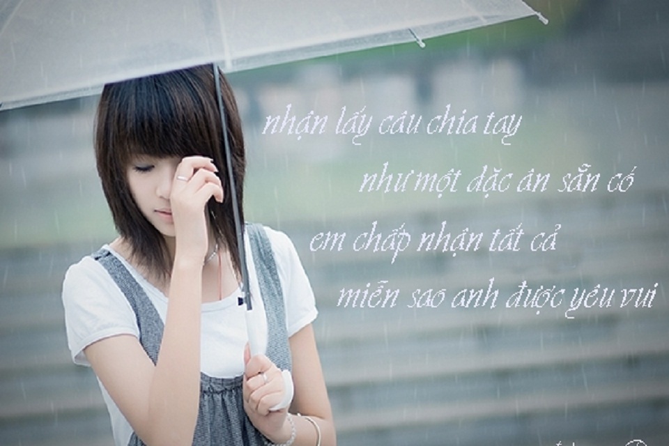 Tổng hợp những hình ảnh buồn nhất về tình yêu khi chia tay